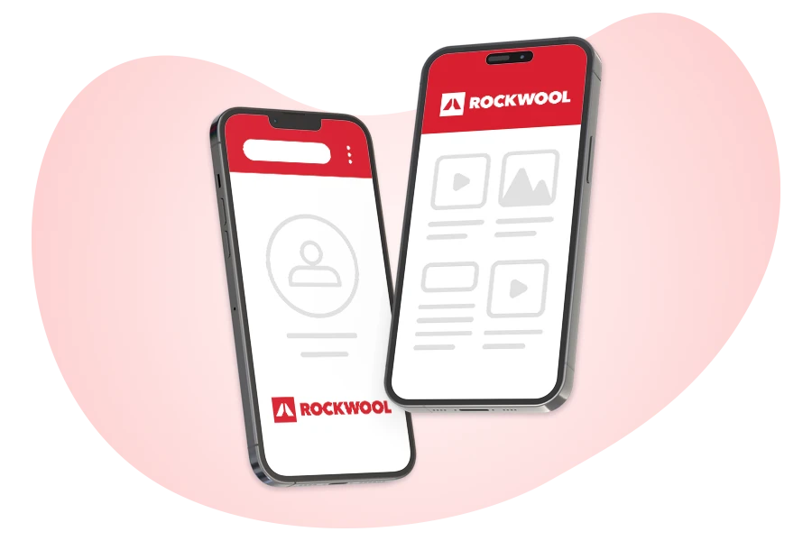 Development of information system and mobile application for Rockwool