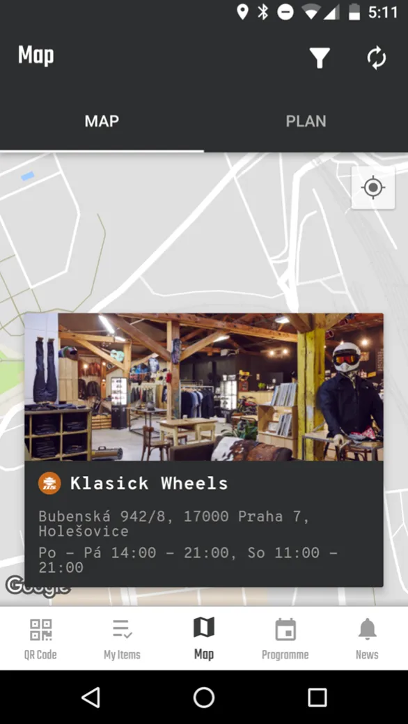 Mobile app development for Android for Harley-Davidson 115th Anniversary Prague