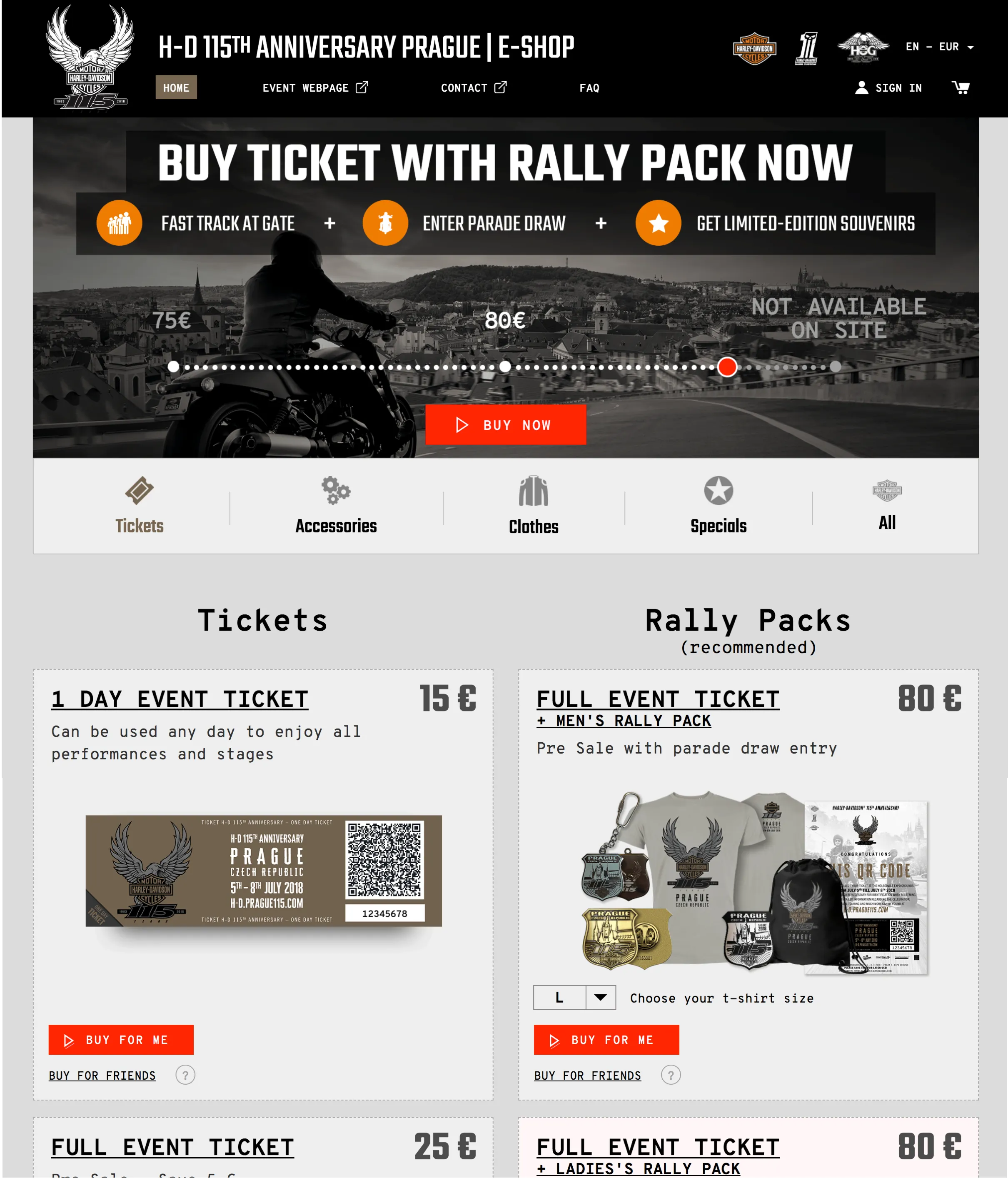 Vývoj webové aplikace pro 115. Výročí Harley-Davidson v Praze